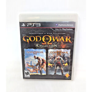 God of War Collection (God of War & God of War II ) PS3 Complete In Box Game CIB